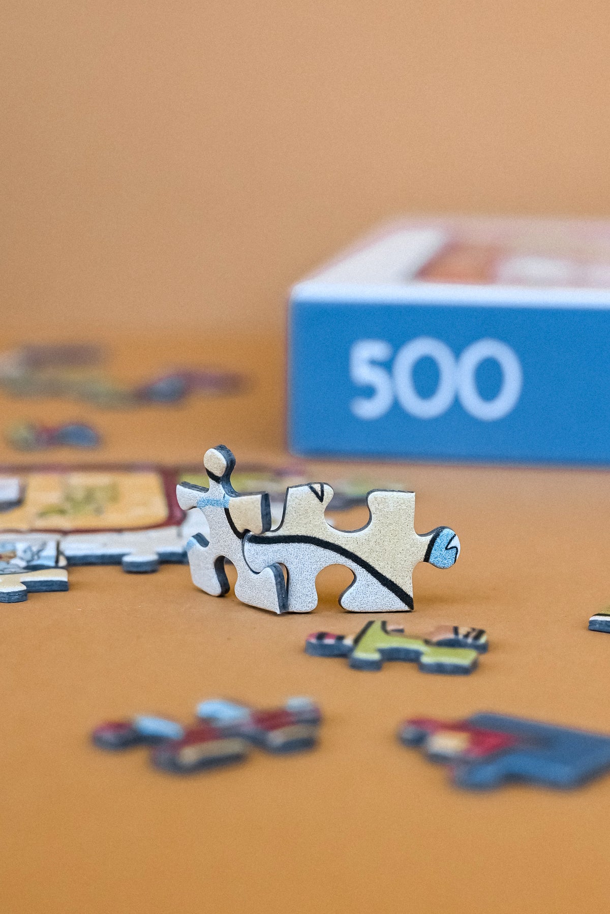 Saarland Puzzle mit 500 Teilen und illustrierter Saarlandkarte – Ansicht 8