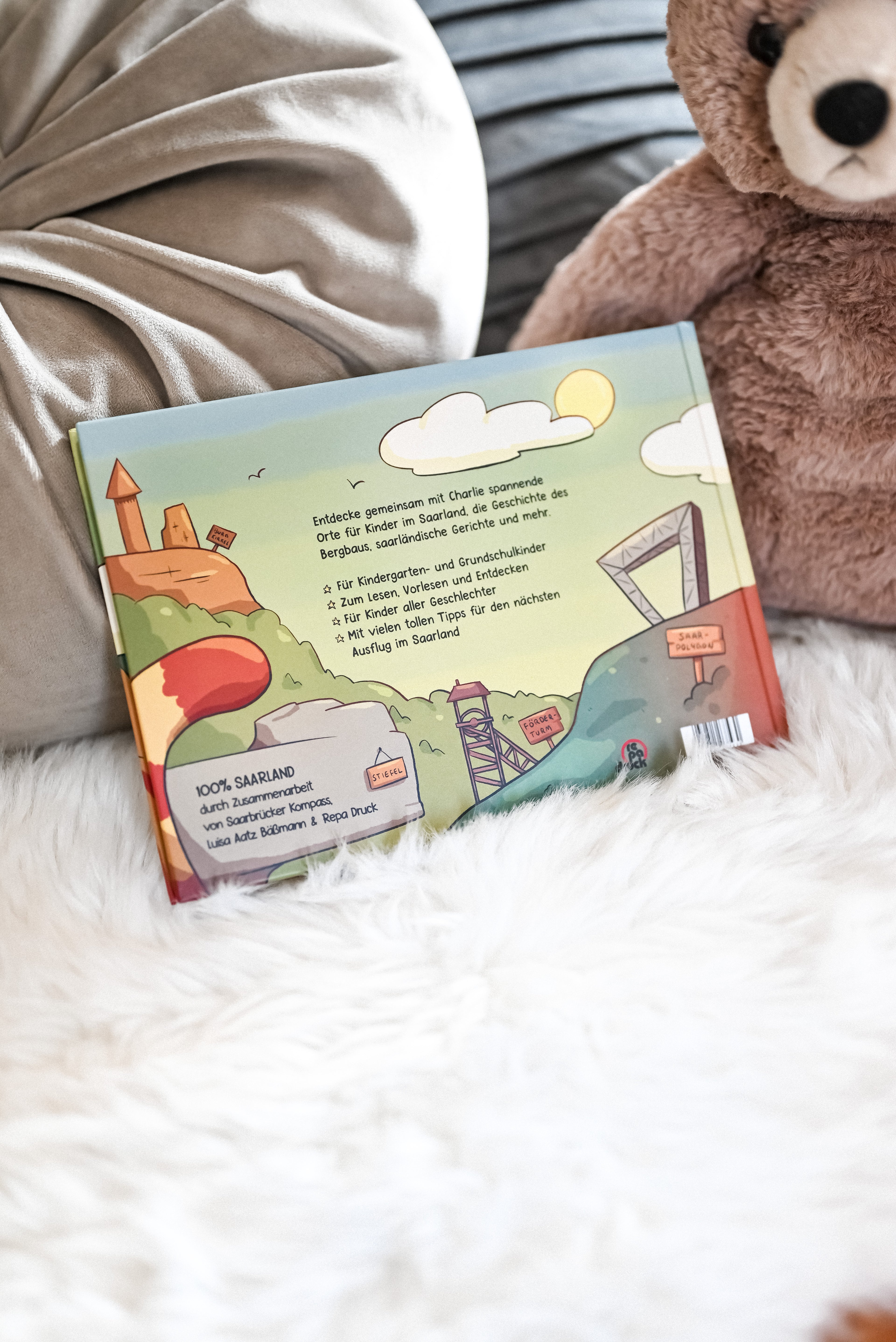 Saarländisches Kinderbuch "Charlie entdeckt das Saarland"