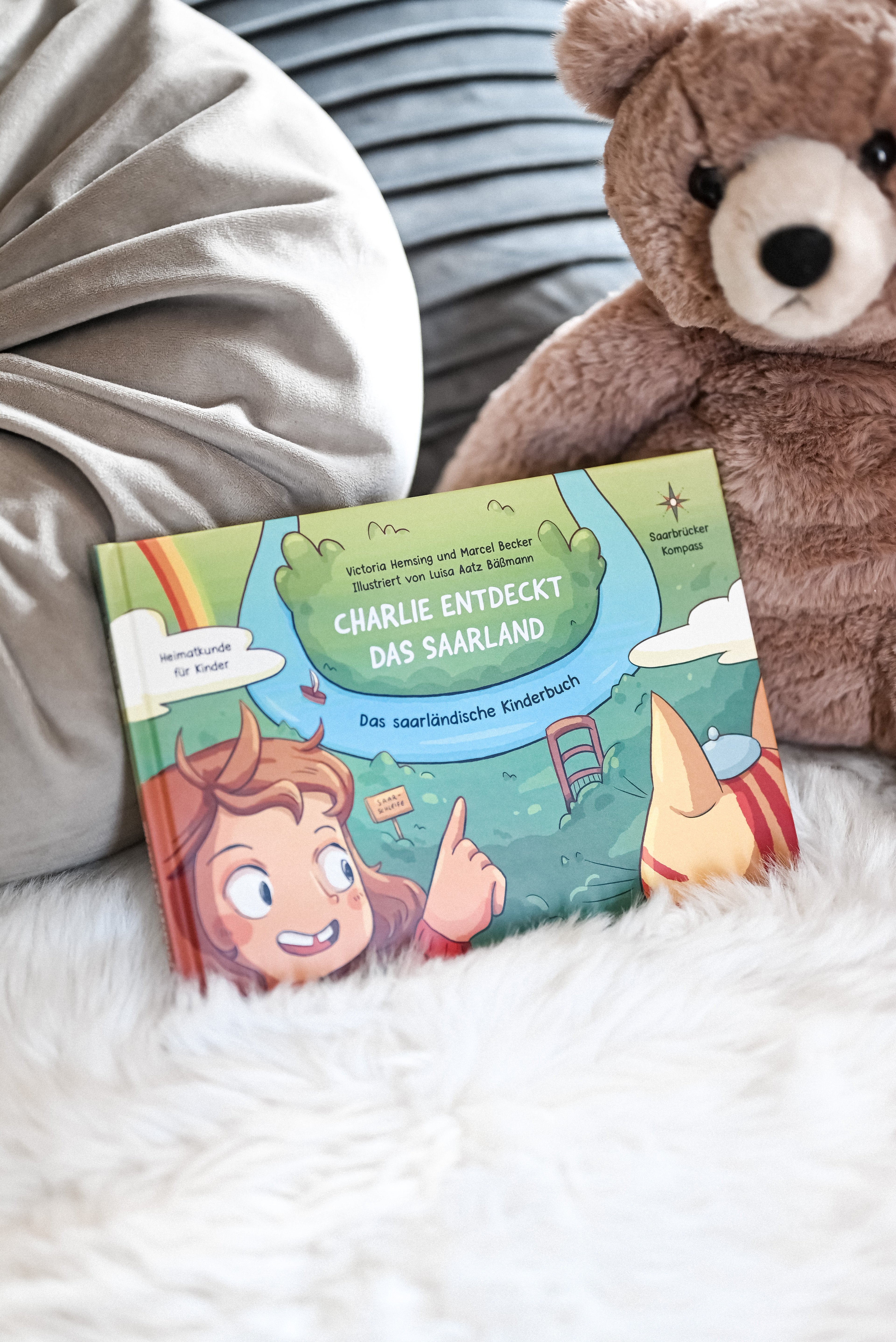 Saarländisches Kinderbuch "Charlie entdeckt das Saarland"